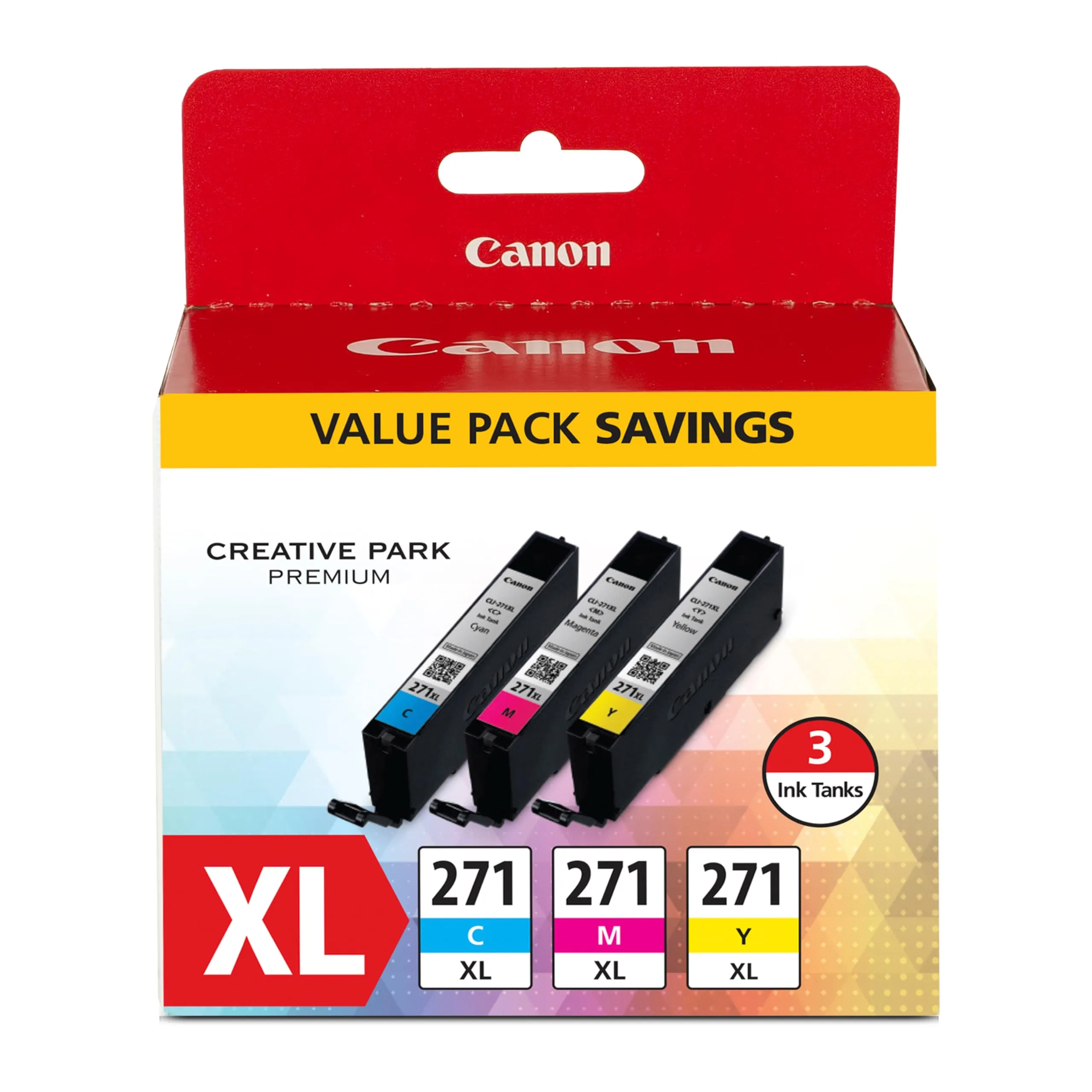 CANON 0337C005 — VALUE PK CLI-271XL 3CLR FOR