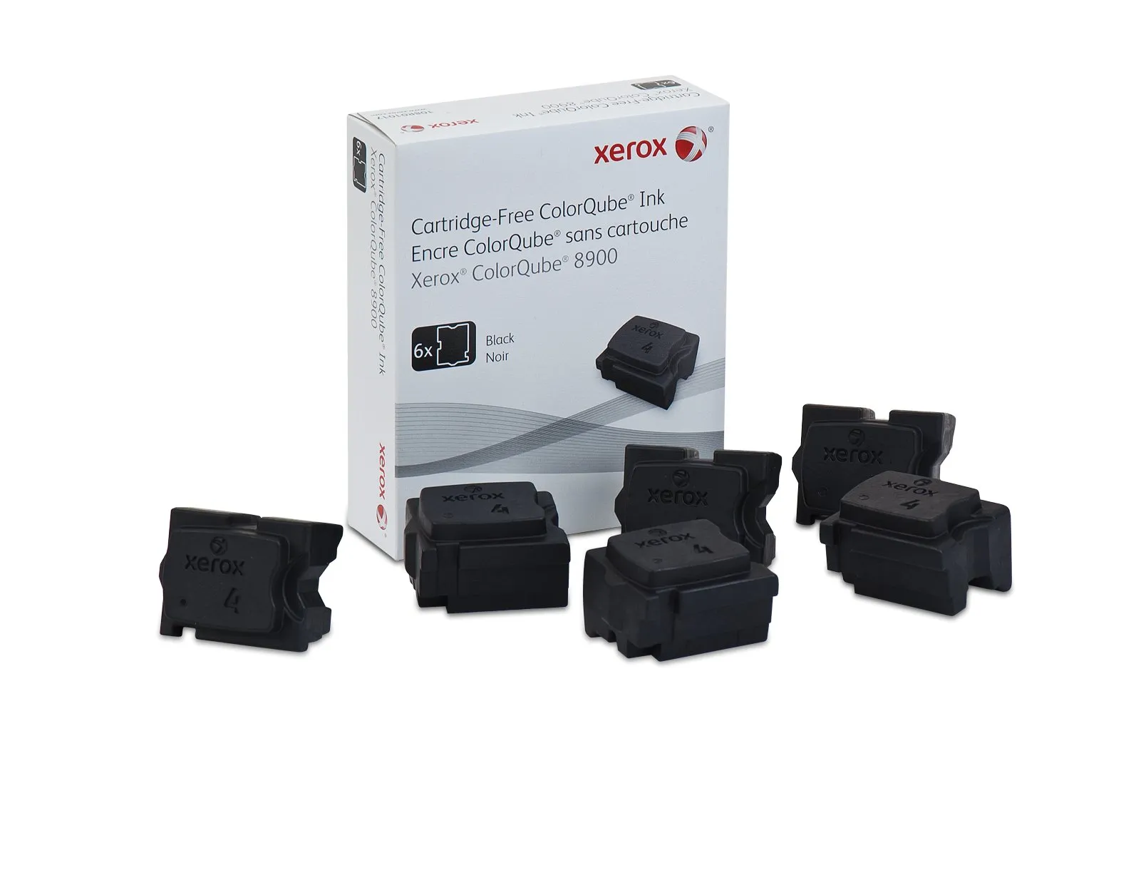 XEROX 108R01017 — Xerox Black Solid Ink (6 Sticks/Box) (Total Box Yield 18000)