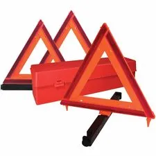 DEFLECTO 73-0711-00 — ROAD HAZ TRIANGLES