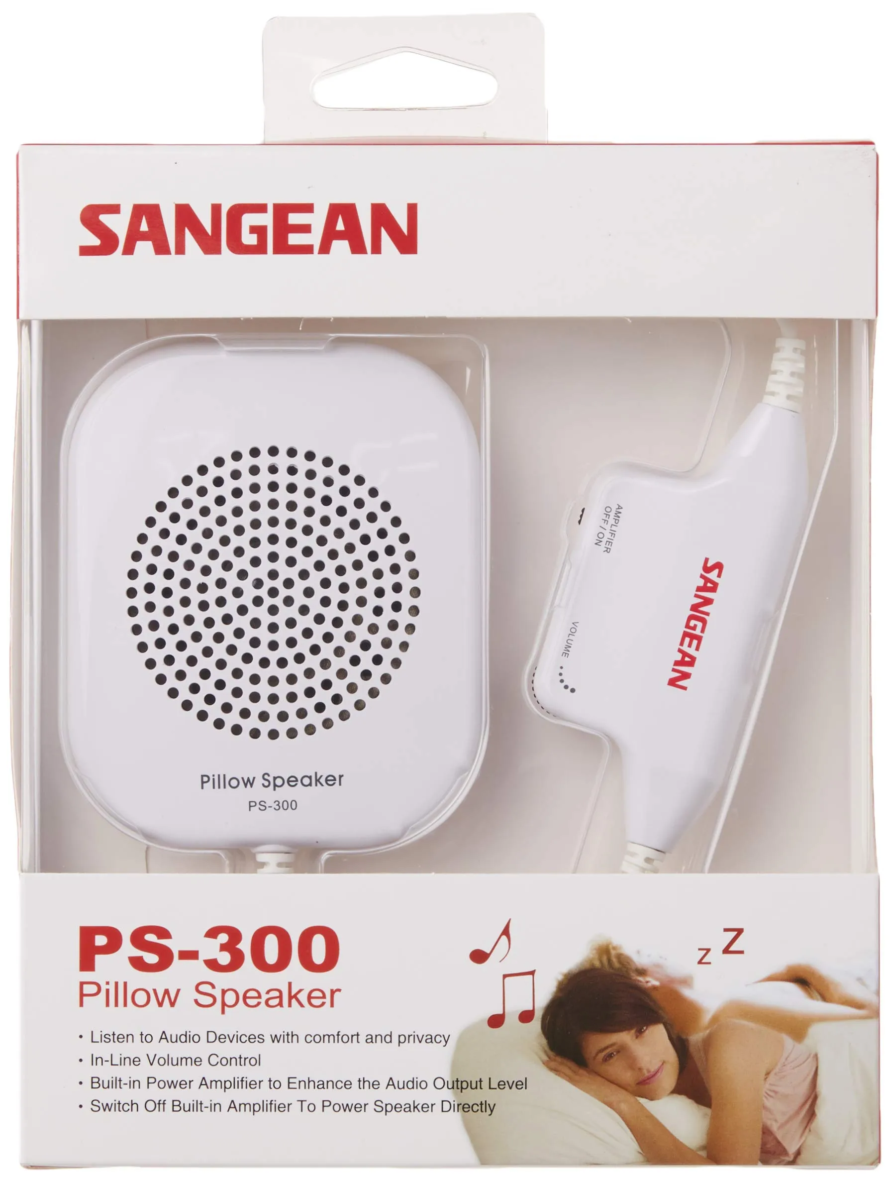 SANGEAN PS-300 — PS-300 PLW SPK W/ILV&AMP