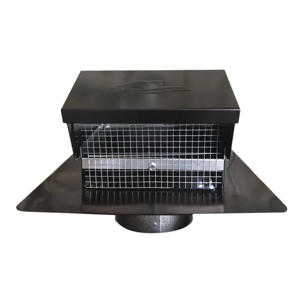 BUILDER'S BESTR 012635 — 4IN ROOF CAP BLK COLLAR