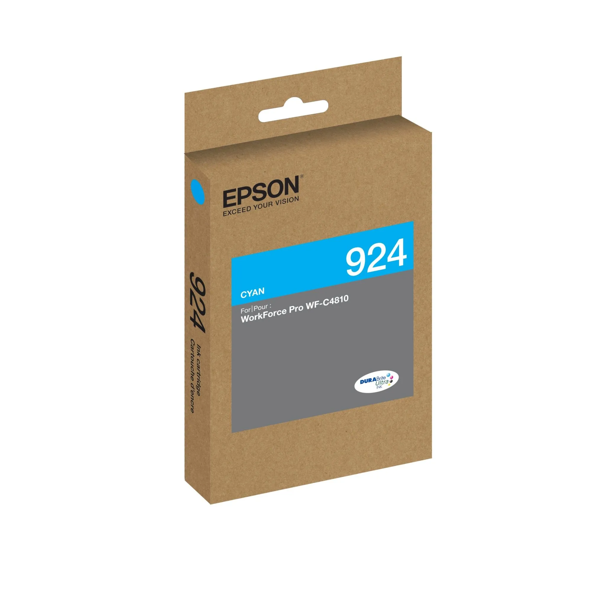 EPSON T924220 — EPSON, BIJ, CONSUMABLES, T924 CYAN INK CARTRIDGE, STANDARD CAPACITY