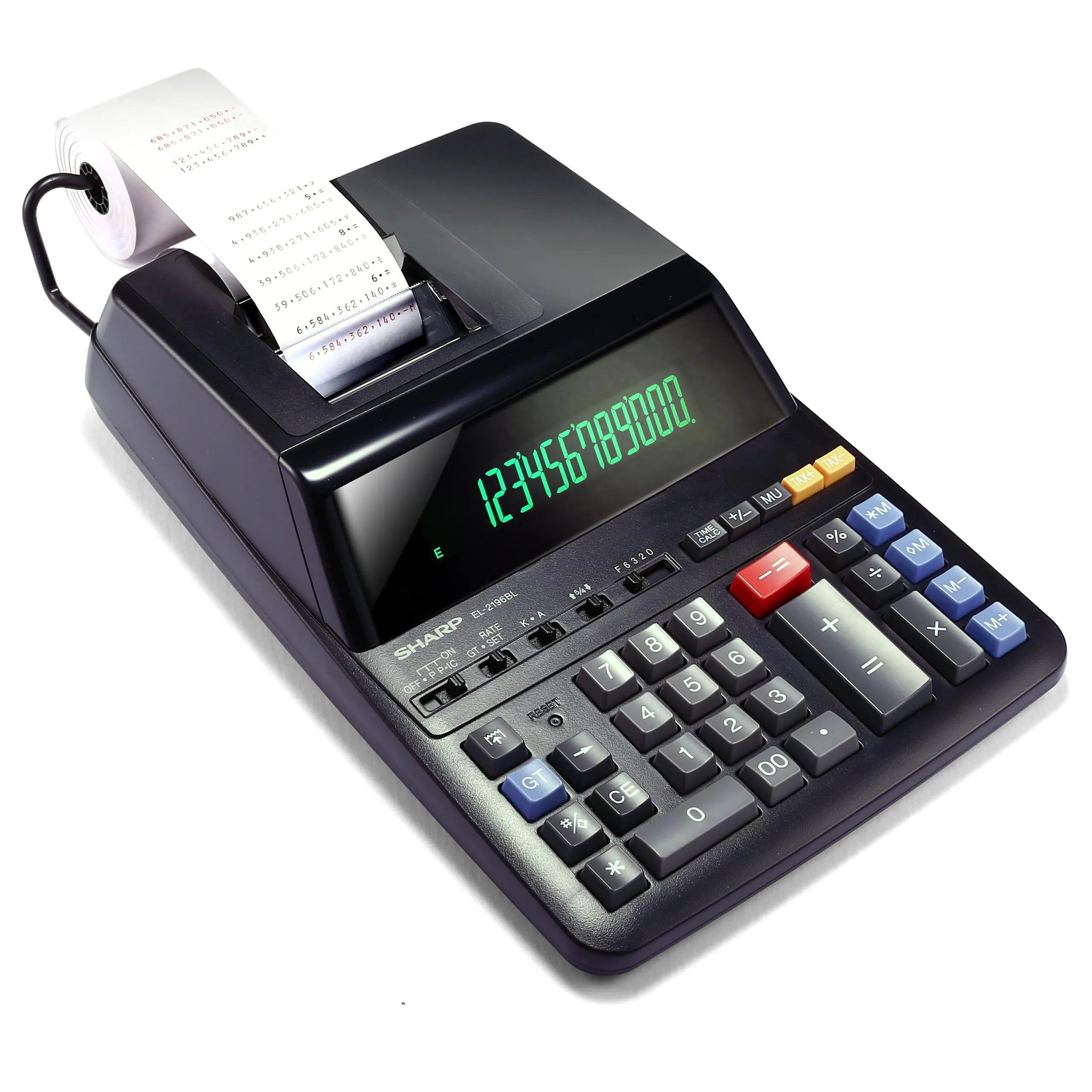 SHARP NEC EL-2196BL — SHARP EL2196BL 12 DIGIT