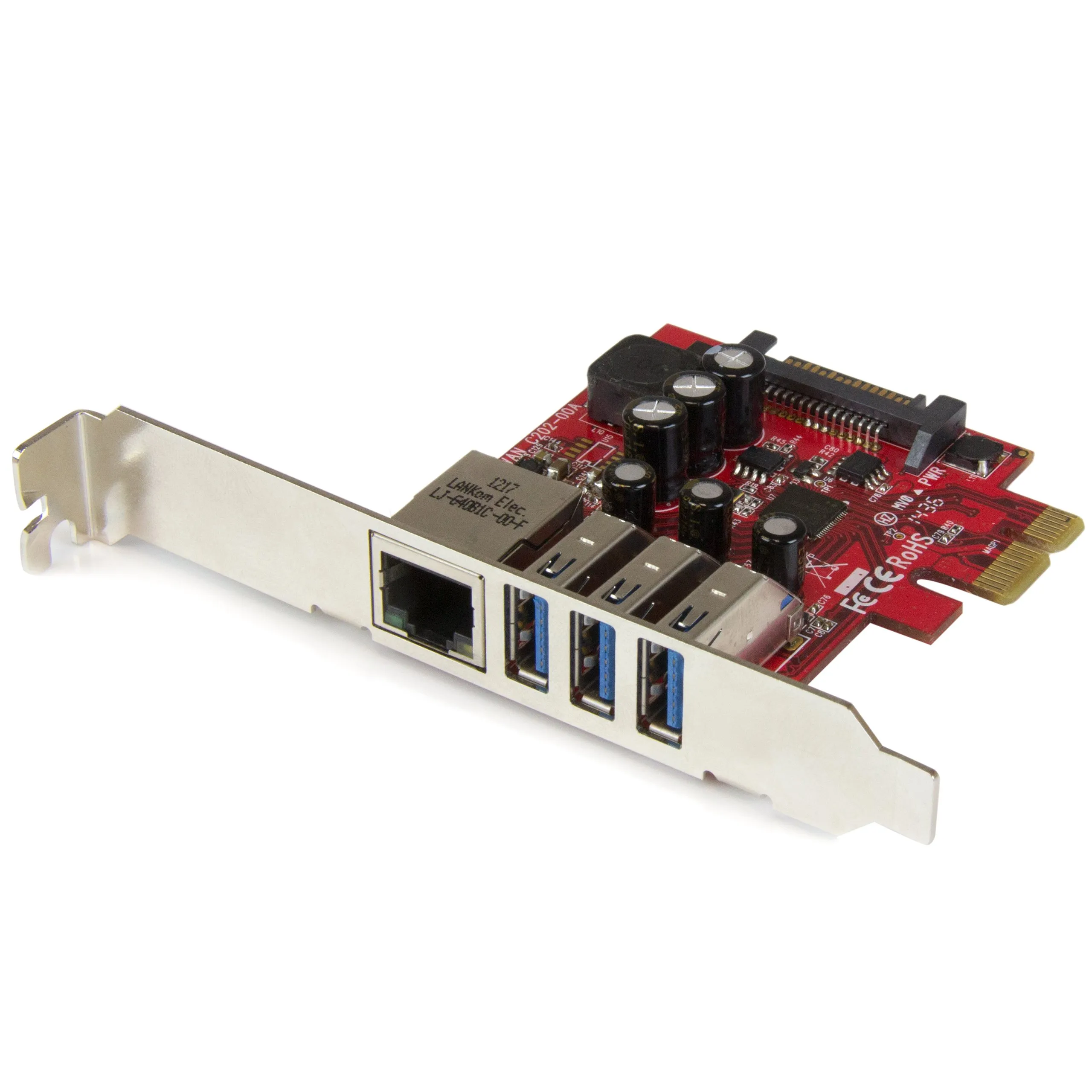 STARTECH PEXUSB3S3GE — RUNNING LOW ON EXPANSION SLOTS - MERGE USB 3.0 AND GBE INTO A SINGLE PCIE COMBO