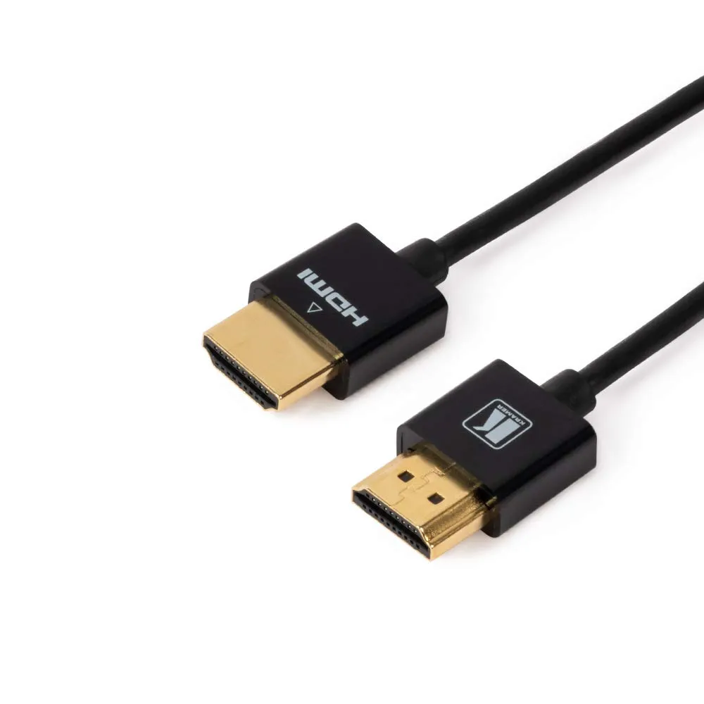 Kramer C-HM/HM/PICO/BK-1 — Slim High Speed Hdmi Cable With Ethernet-1'