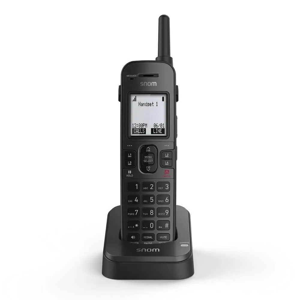 Snom SNO-M10R-KLE — SIP DECT 4-Line Rugged Handset