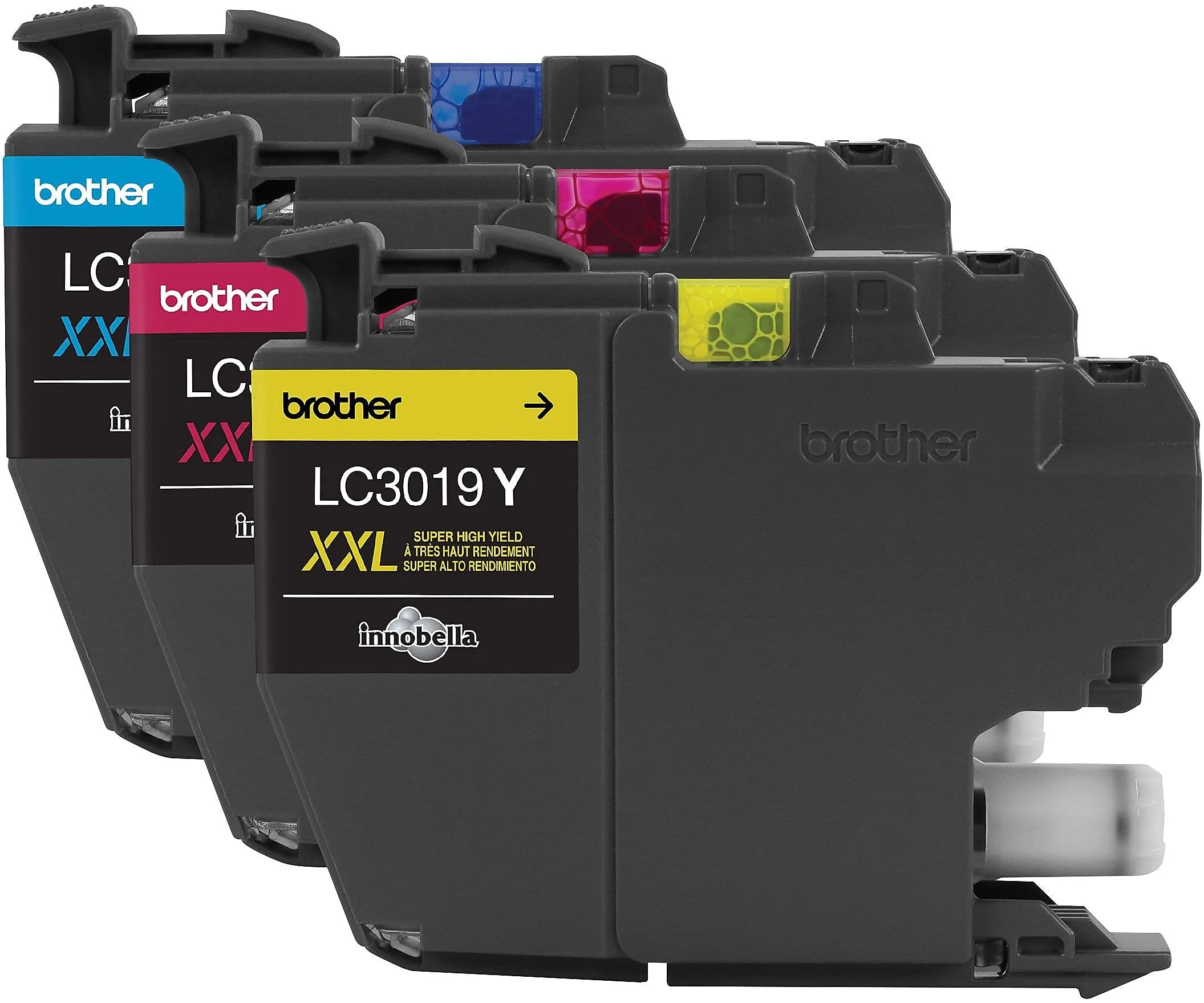 Brother BRT LC30193PK — Brother Innobella LC30193PK Inkjet Ink Cartridge - Cyan, Magenta, Yellow - 3 / Pack - 1500 Pages Cyan, 1500 Pages Magenta, 1500 Pages Yellow