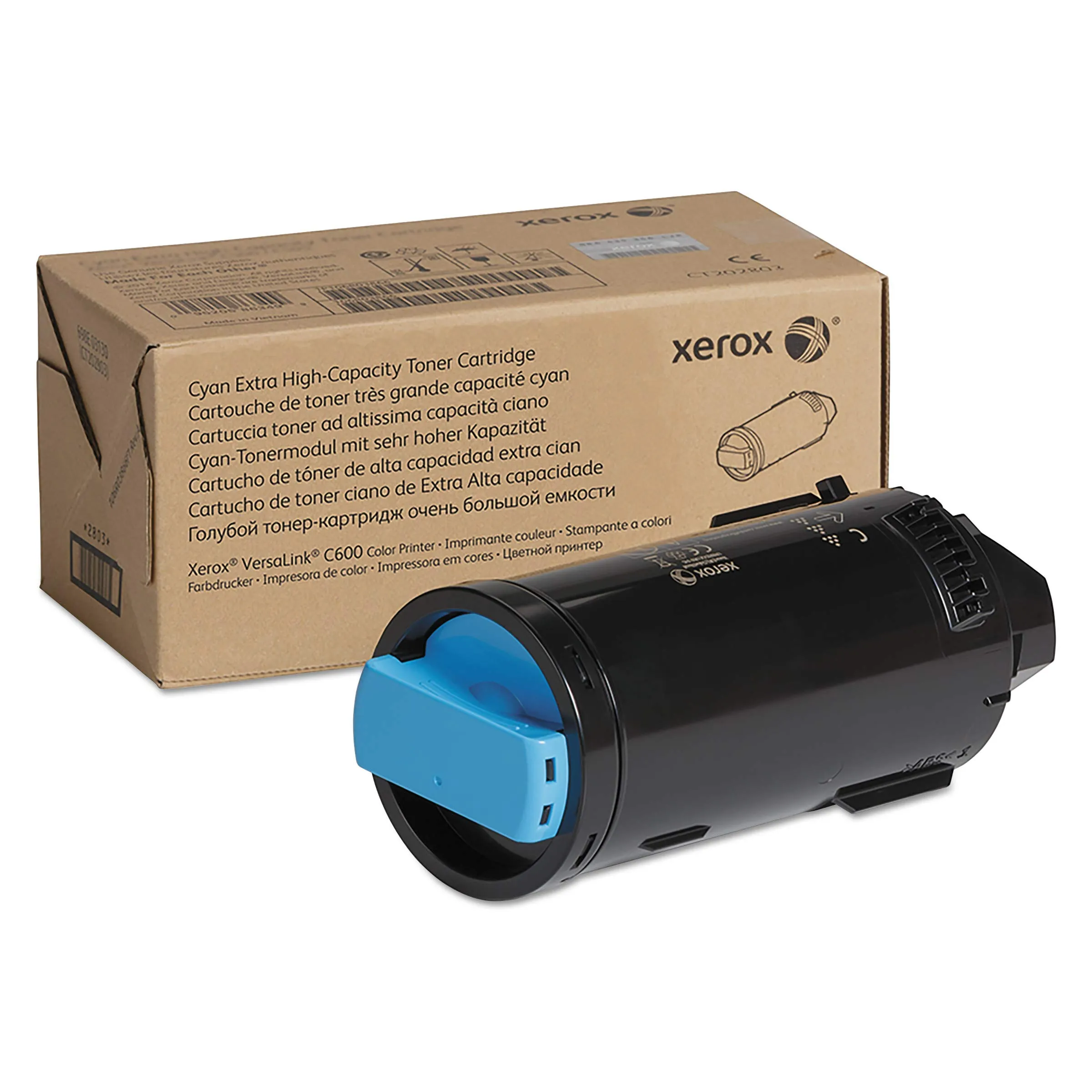 XEROX XER 106R03916 — Xerox Extra High Yield Laser Toner Cartridge - Cyan - 1 Each - 16800 Pages