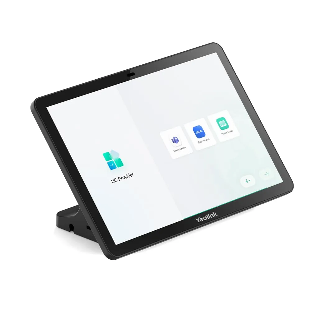 Yealink CTP25 — CTP25 - 10-inch touch console with sharing and BYOD - For use with Meetingbar A40 (1303132)