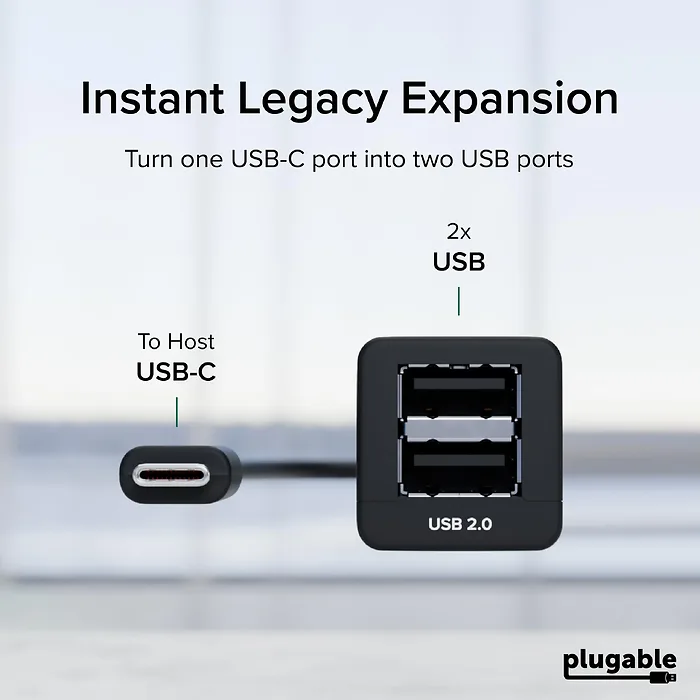 Plugable Technologies-USBC-2PORT