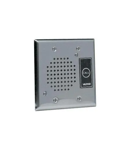 VALCOM VIP-172AL-ST — Durable Flush Mount Brushed SS Call Button and LED