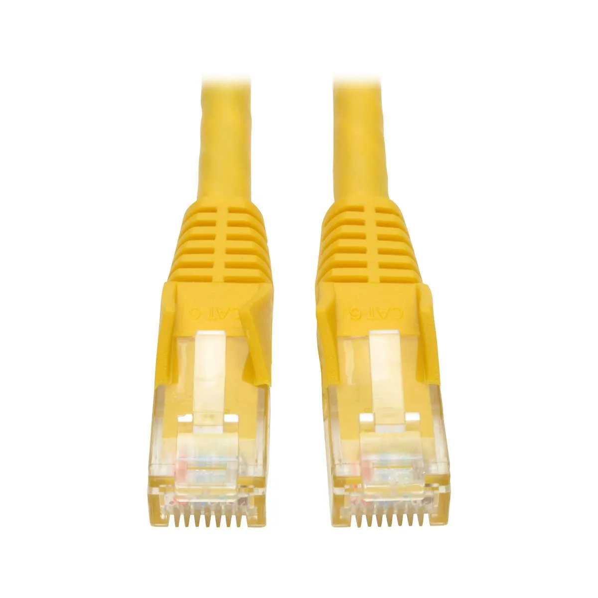 Eaton Tripplite N201-001-YW — EATON, CAT6 GIGABIT SNAGLESS MOLDED (UTP) ETHERNET CABLE (RJ45 M/M), POE, YELLOW, 1 FT. (0.31 M)