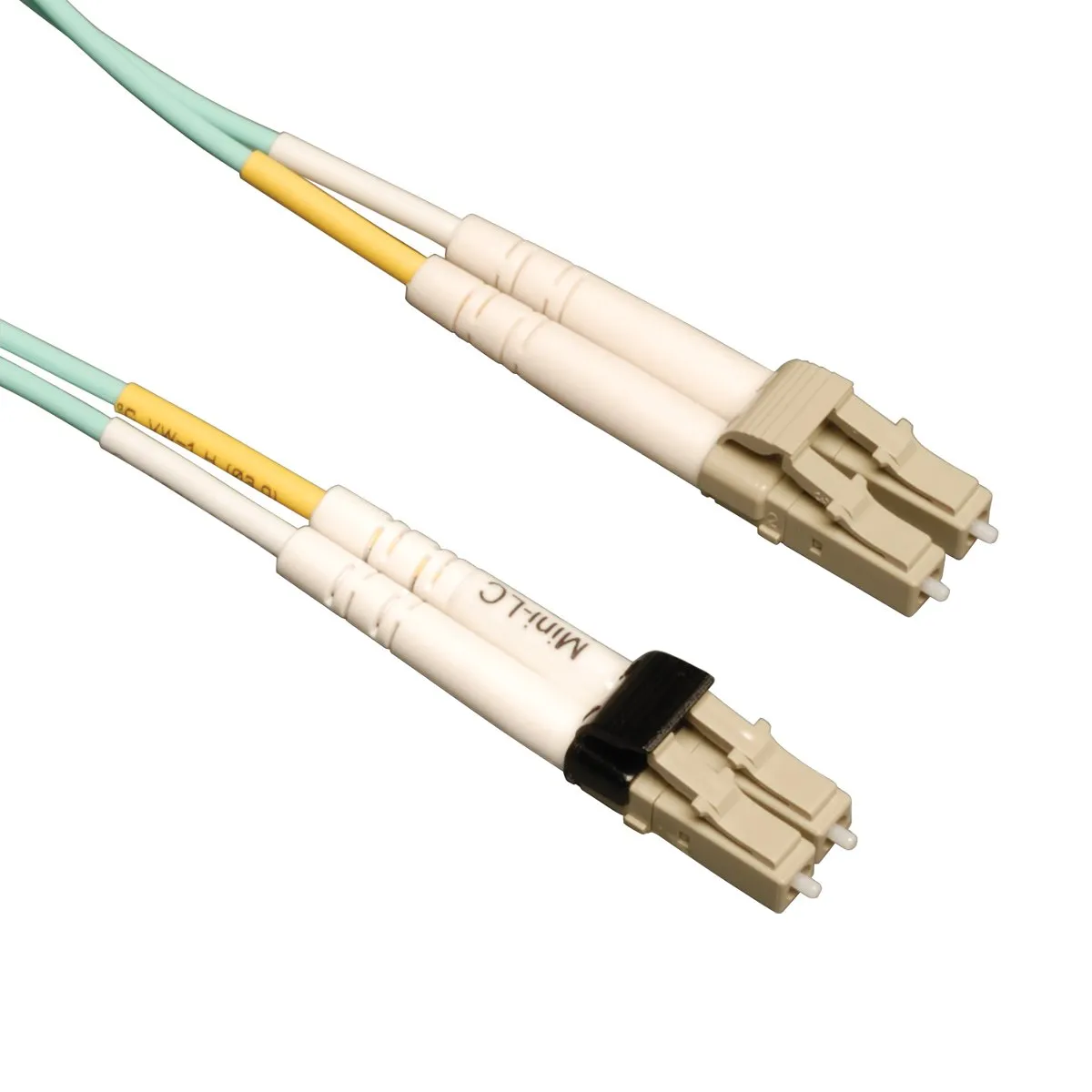 Eaton Tripplite N836-05M — Tripp Lite 5M 10Gb Duplex Multimode 50/125 OM3 Fiber Cable Mini-LC/LC Aqua
