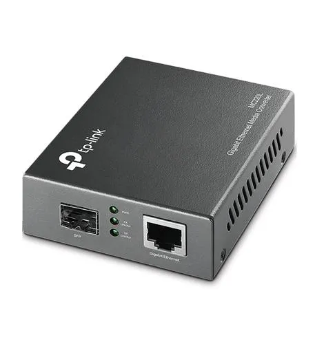 TPLINK MC220L — TP-LINK MC220L - Gigabit SFP to RJ45 Fiber Media Converter | SKU TP-MC220L
