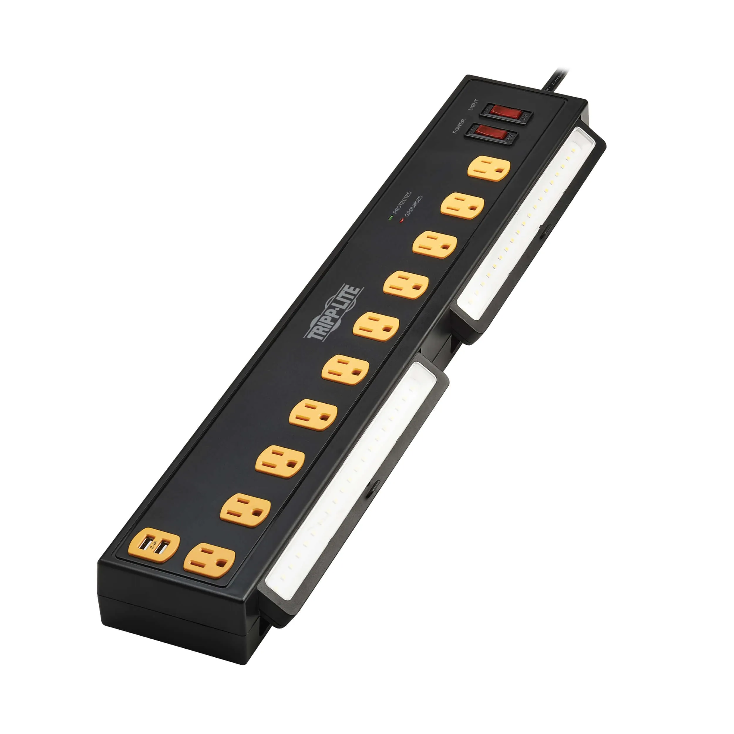 Eaton Tripplite TLP1006USB — SURGE PROTECTOR 10-OUTLET 2-USB
