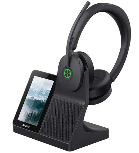 Yealink 1208738 — WH68 Workstation - DECT Wireless Headset with Workstation