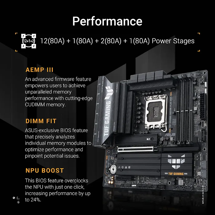 ASUS-TUF GAMING B860M-PLUS WIFI