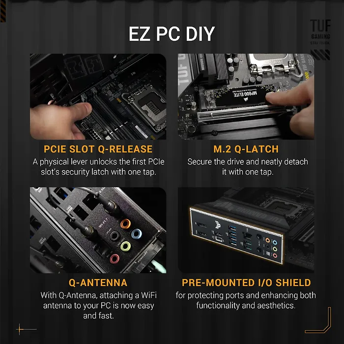 ASUS-TUF GAMING B860M-PLUS WIFI