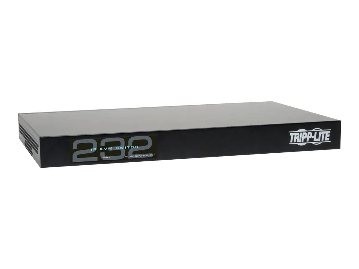 Eaton Tripplite B072-032-IP2-K — Tripp Lite KVM Switch 32-Port Cat5 Over IP 1 Local 2 Remote 16 USB Dongles