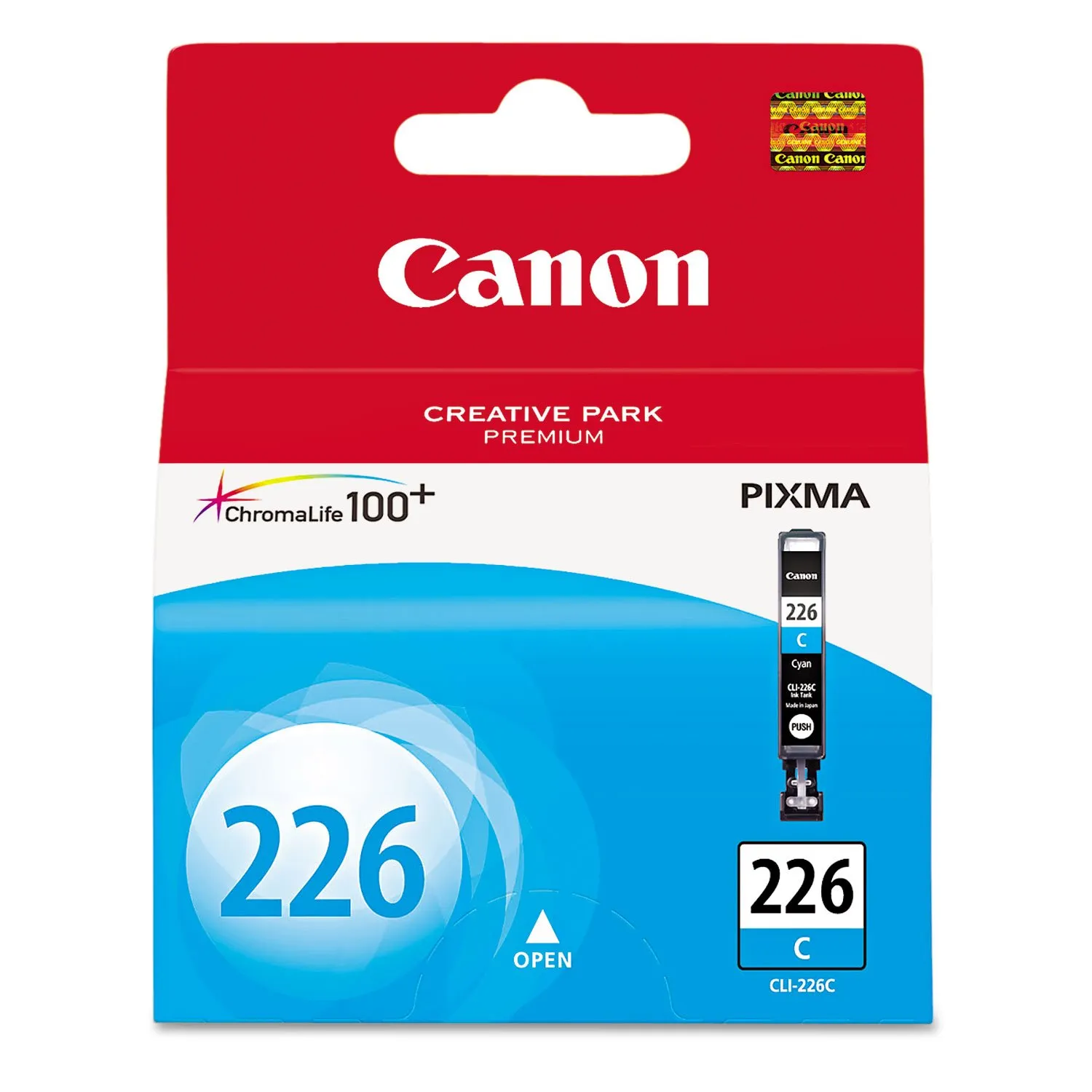 CANON INKJET 4547B001 — CLI-226-C - CYAN INK TANK CARTRIDGE - FOR IP4820, MG5220, MG5120, MG8120, MG6120