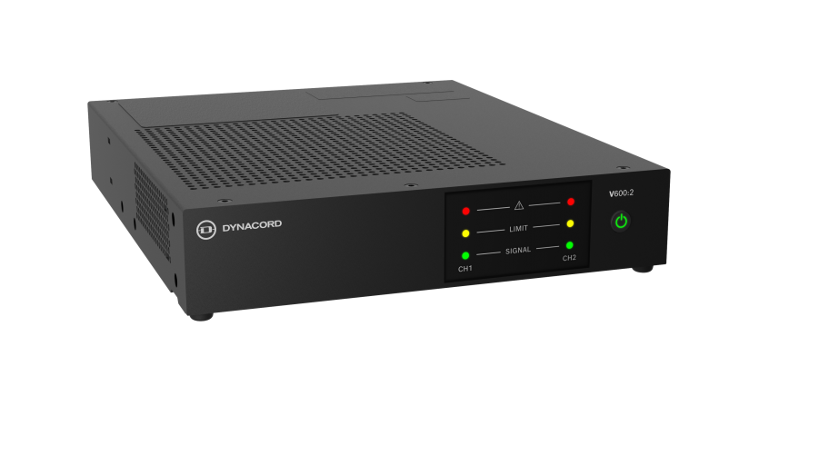 DYNACORD 0102-2106 — DYNACORD 600W 2-Channel Power Amplifier - High Performance