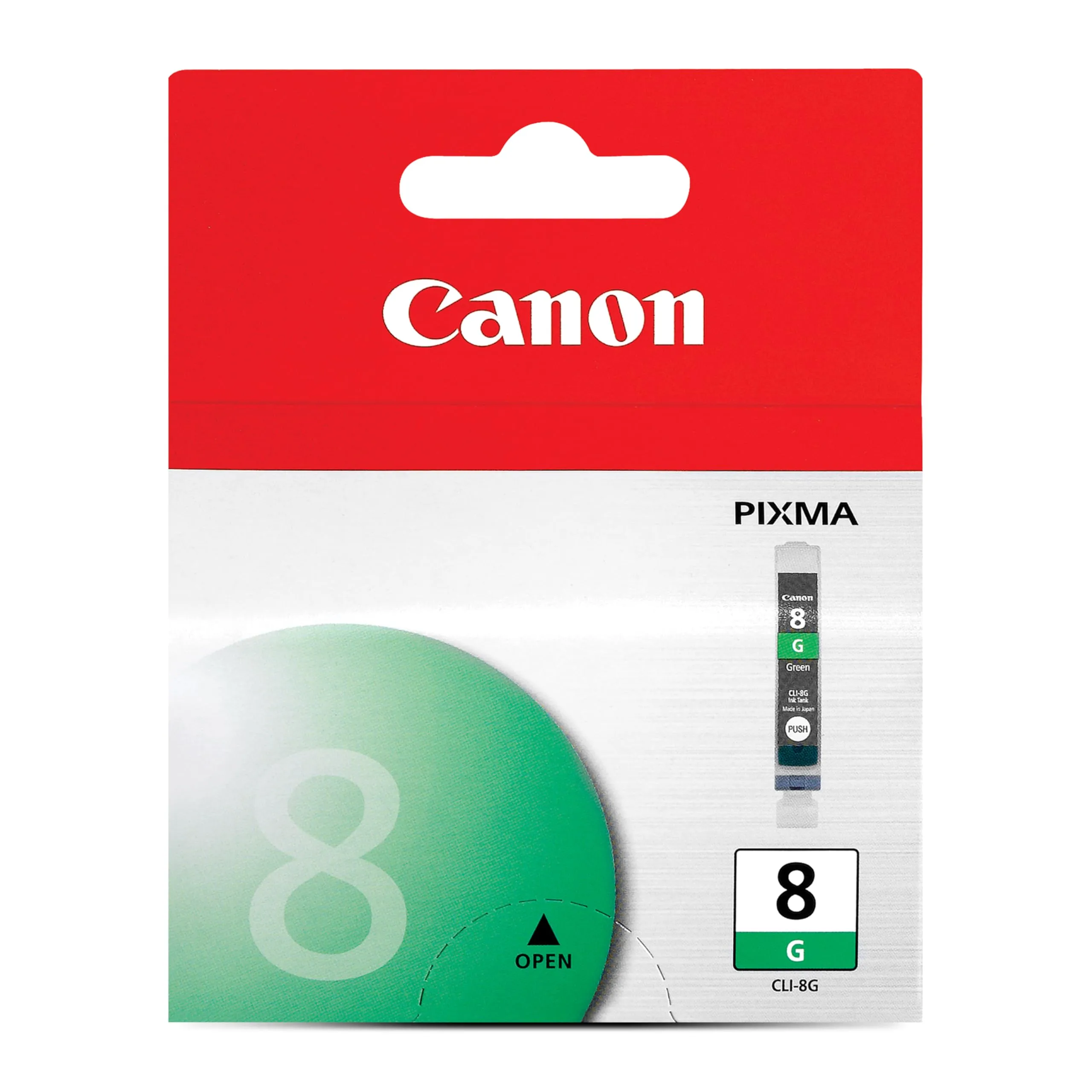 CANON 0627B002 — CLI-8 GREEN INK TANK - FOR PRO9000, PRO9000 MARK II - 0626B002AA