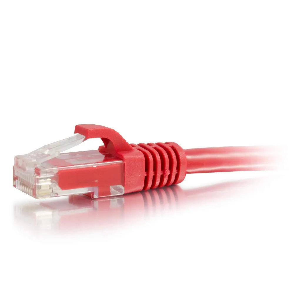 C2G 50811 — 20FT CAT6A SNAGLESS UTP CABLE-RED