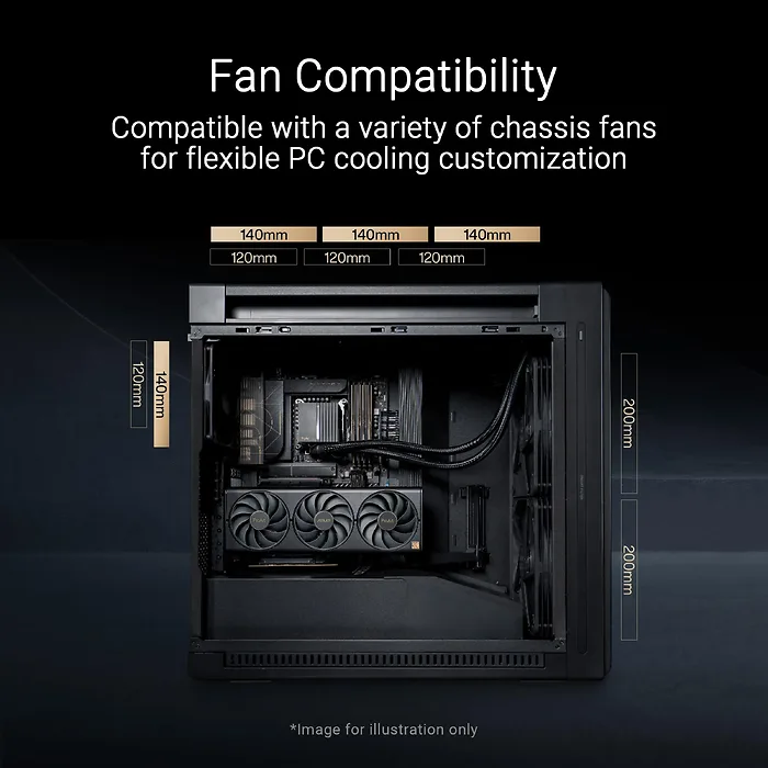 ASUS-PROART PA602 WALNUT WOOD TGPWM BLACK