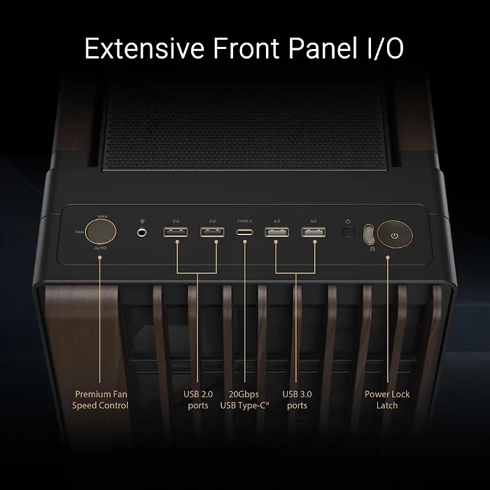 ASUS-PROART PA602 WALNUT WOOD TGPWM BLACK