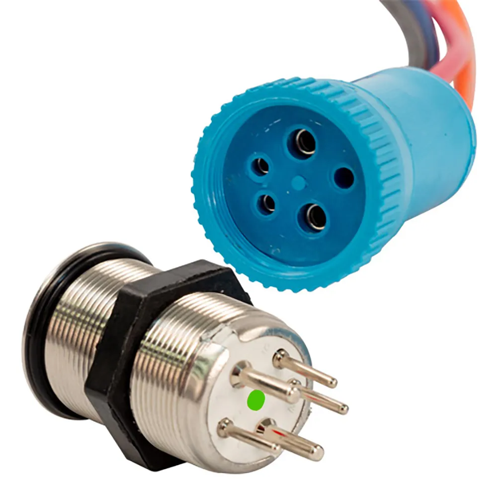 BlueWater 9060-2113 — Bluewater 22MM Programmable Waterproof Momentary Off- (On) Switch w/Breaker