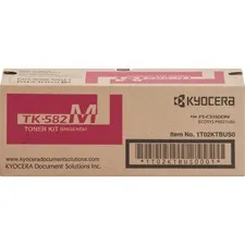 KYOCERA KYO TK582M — Kyocera TK-582M Laser Toner Cartridge - Magenta - 1 Each - 2800 Pages