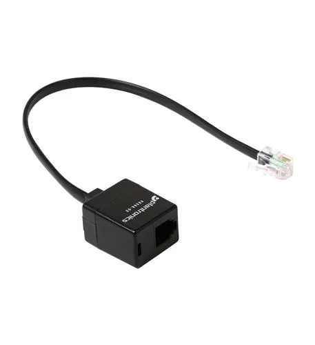 Plantronics 85S12AA — Poly RJ9 to RJ9 Cbl (0.2M)