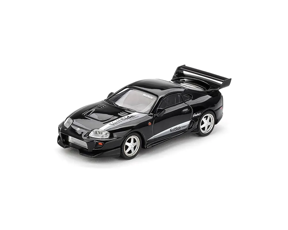 Mini GT MGT01107 — Toyota Supra "VeilSide Combat V-II" Black Limited Edition 1/64 Diecast Model Car by Mini GT