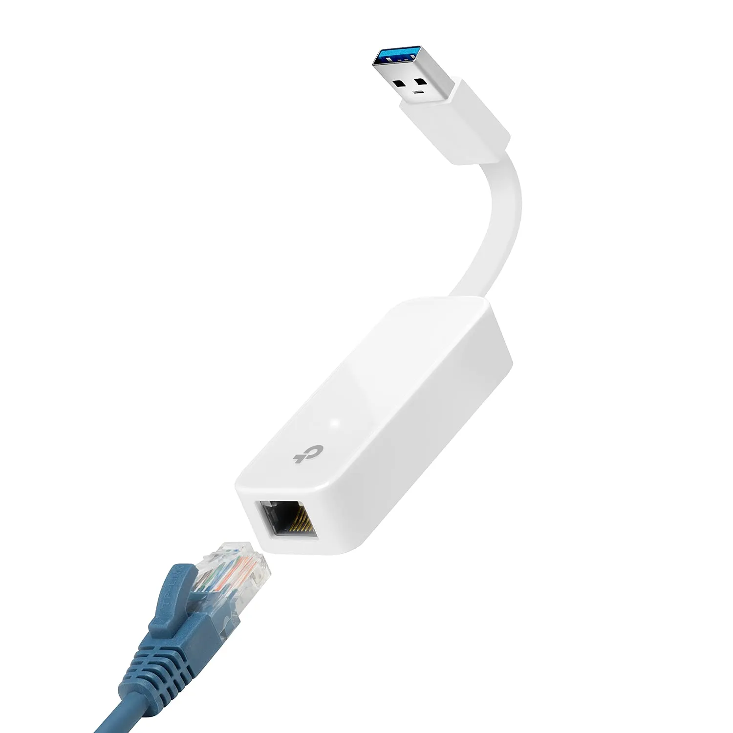 TPLINK UE300 — USB 3.0 TO GIGABIT ETHERNET ADAPTER, 1 PORT USB 3.0 CONNECTOR AND 1 PORT ETHERNE