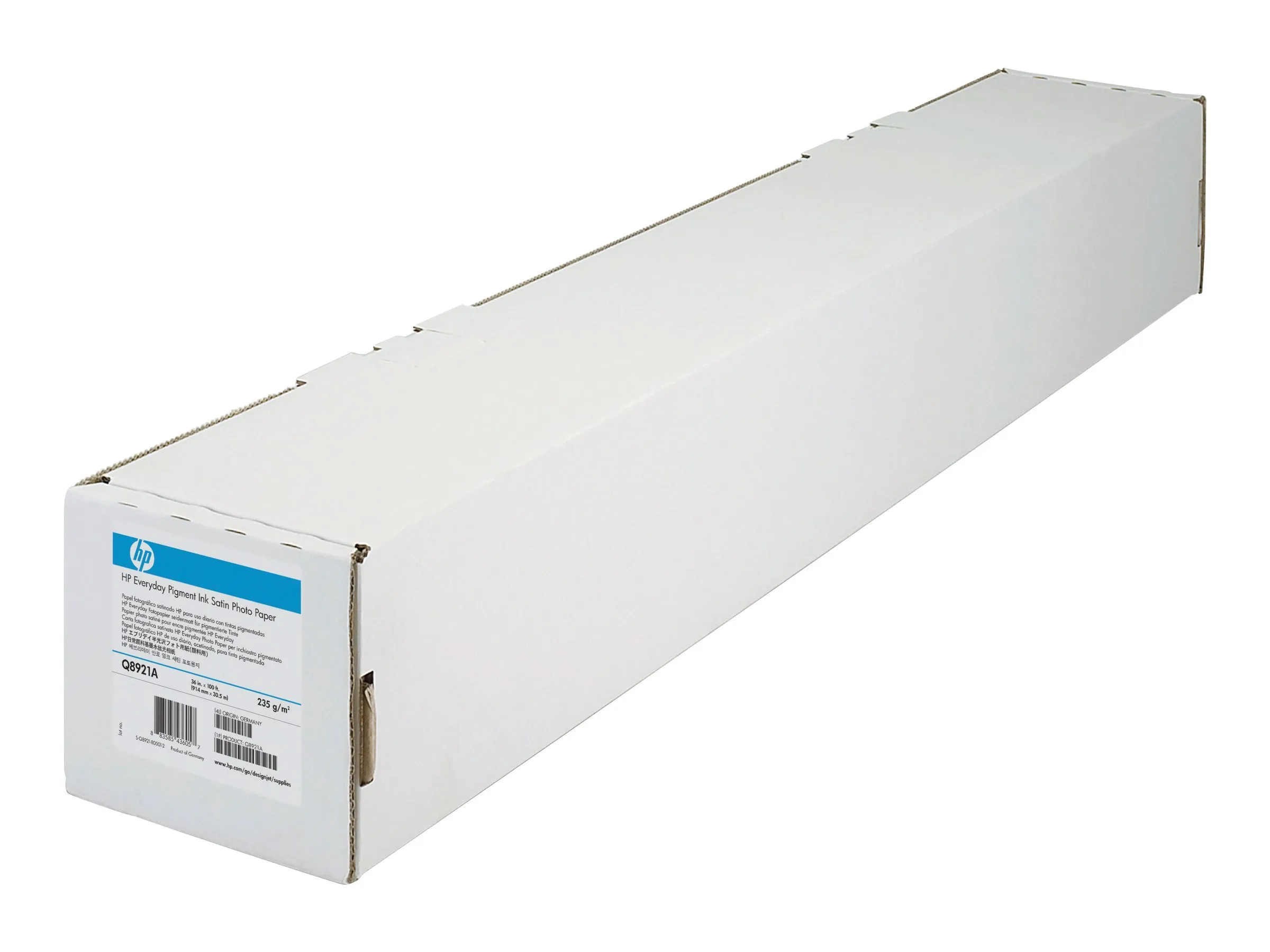 BRAND MANAGEMENT GROUP, LLC Q1422B — HP UNIVERSAL SATIN PHOTO PAPER 42 IN X 100 FT, WITH HP UNIVERSAL SATIN PHOTO PAP