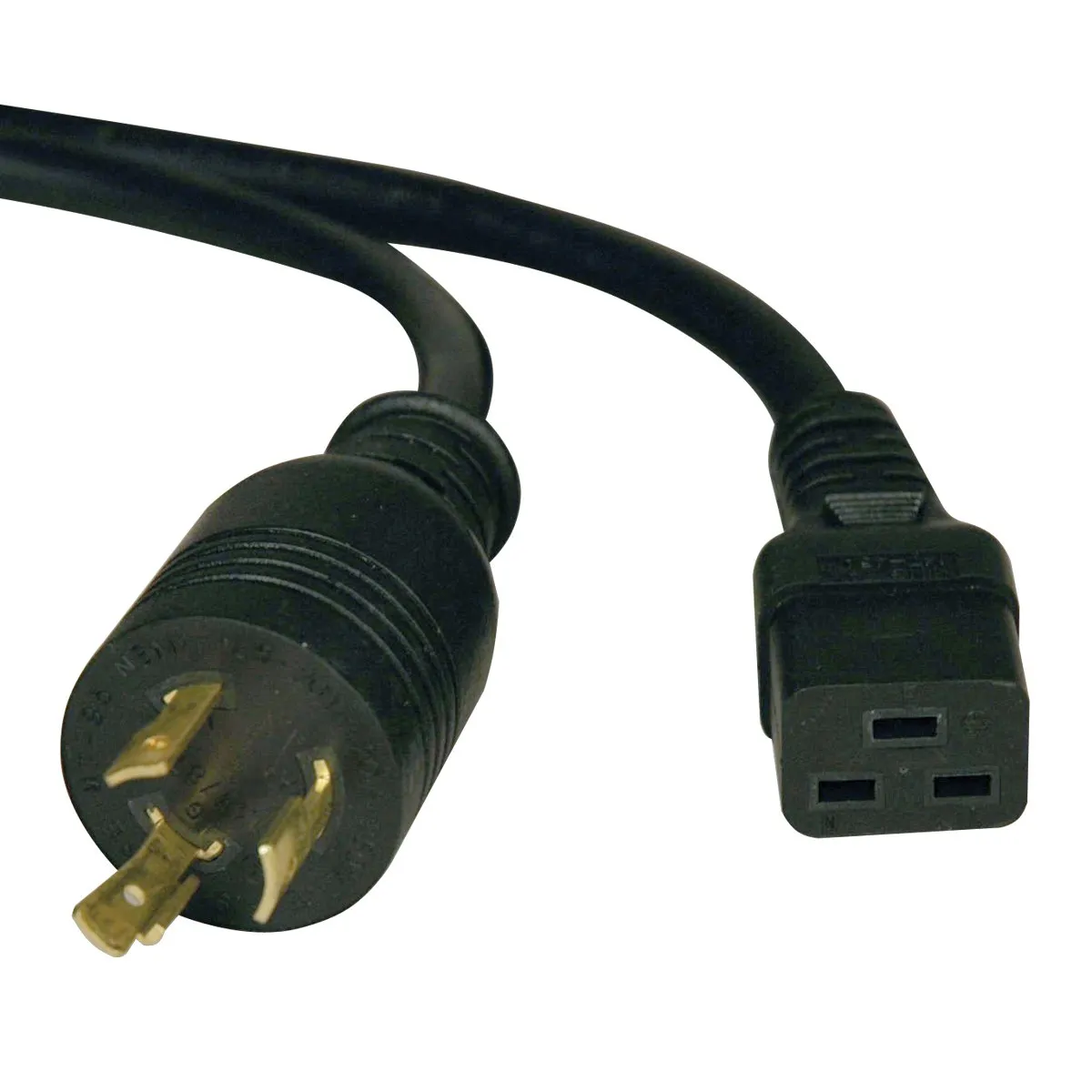 EATON TRIPP LITE SERIES CONNECTIVIT P040-010 — POWER CORD - POWER NEMA L6-20 - MALE LEFT GENDER - C19 - FEMALE RIGHT GENDER - 1