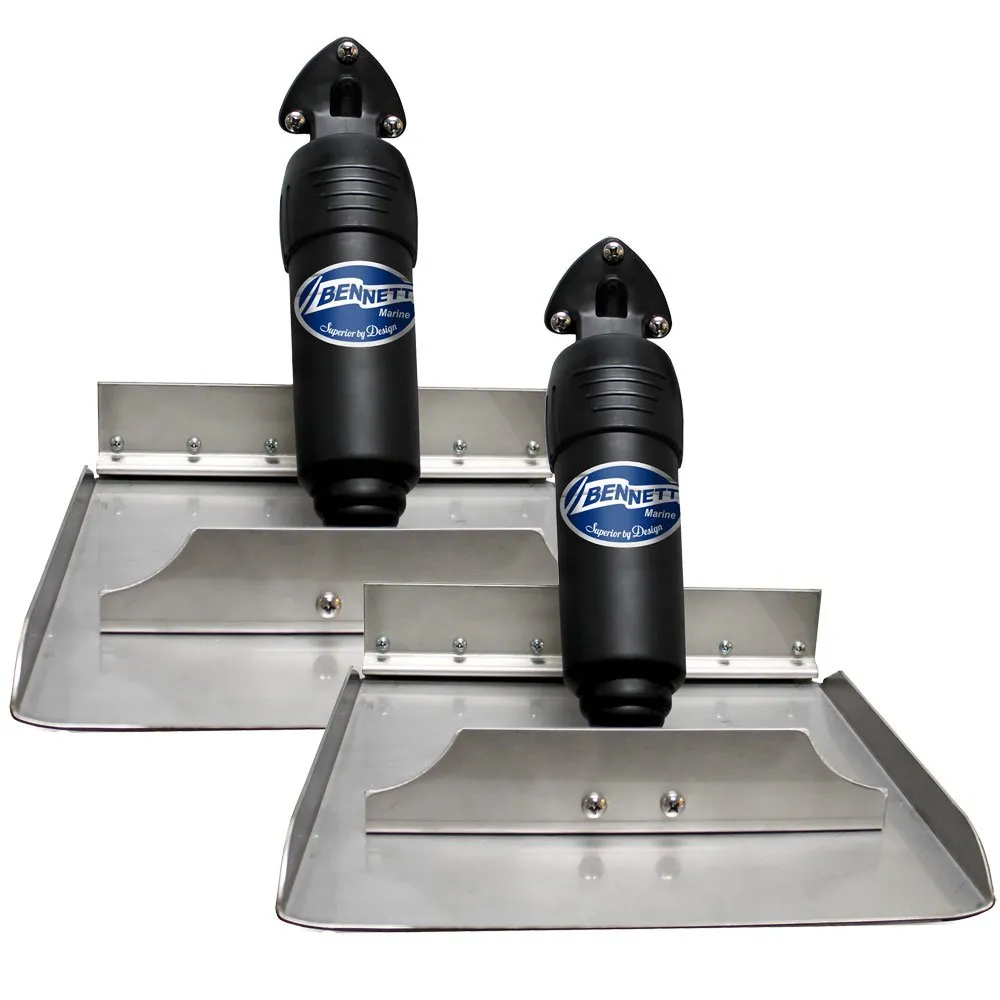 Bennett Marine BOLT129 — Bennett BOLT 12x9 Electric Trim Tab System - Control Switch Required