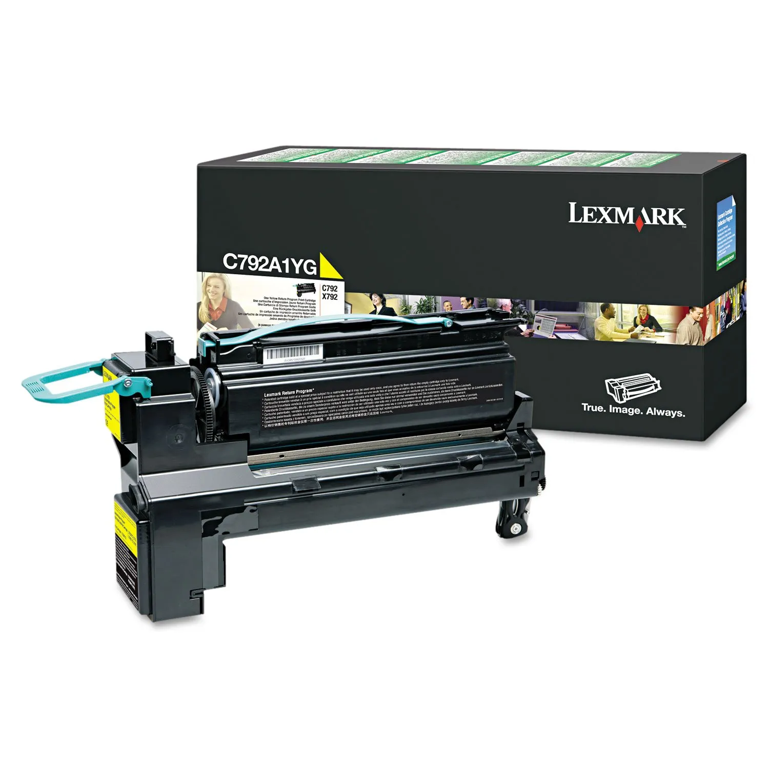 Lexmark LEX C792A1YG — Lexmark C792A1YG Laser Toner Cartridge - Yellow - 1 Each - 6000 Pages