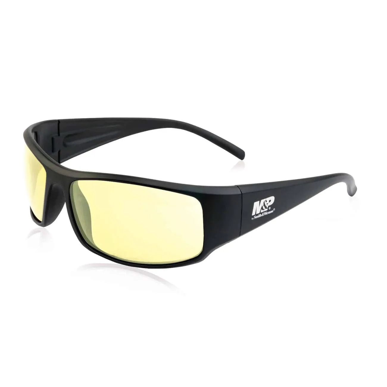 BATTERY TECHNOLOGY NWMNA-1108258 — M&P Thunderbolt Full Frame Shooting Glasses Black-Amber