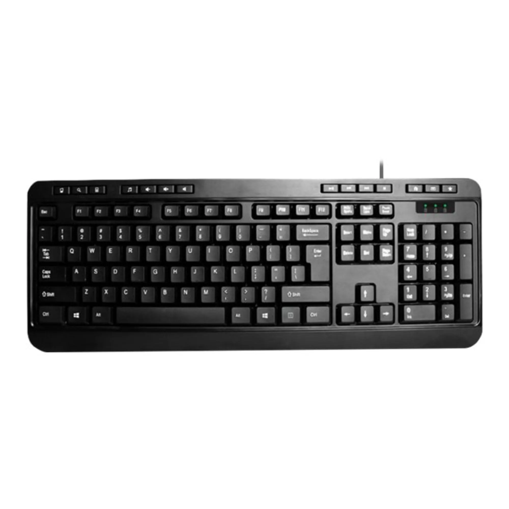 Adesso AKB-132PB — AKB-132 - MULTIMEDIA DESKTOP KEYBOARD (PS/2)