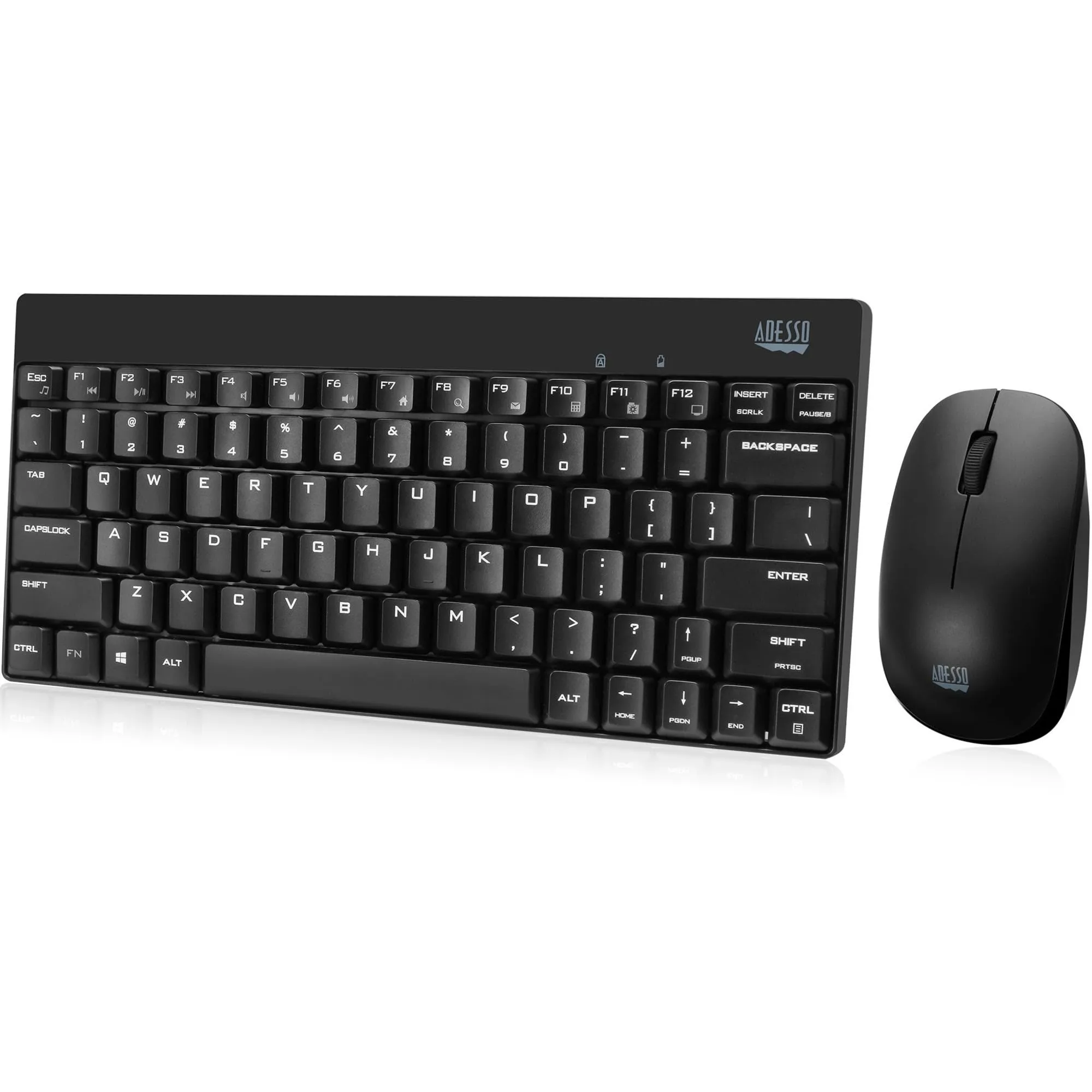 ADESSO INNOVATION INC WKB-1100CB — 2.4GHZ WIRELESS MINI KEYBOARD & MOUSE COMBO