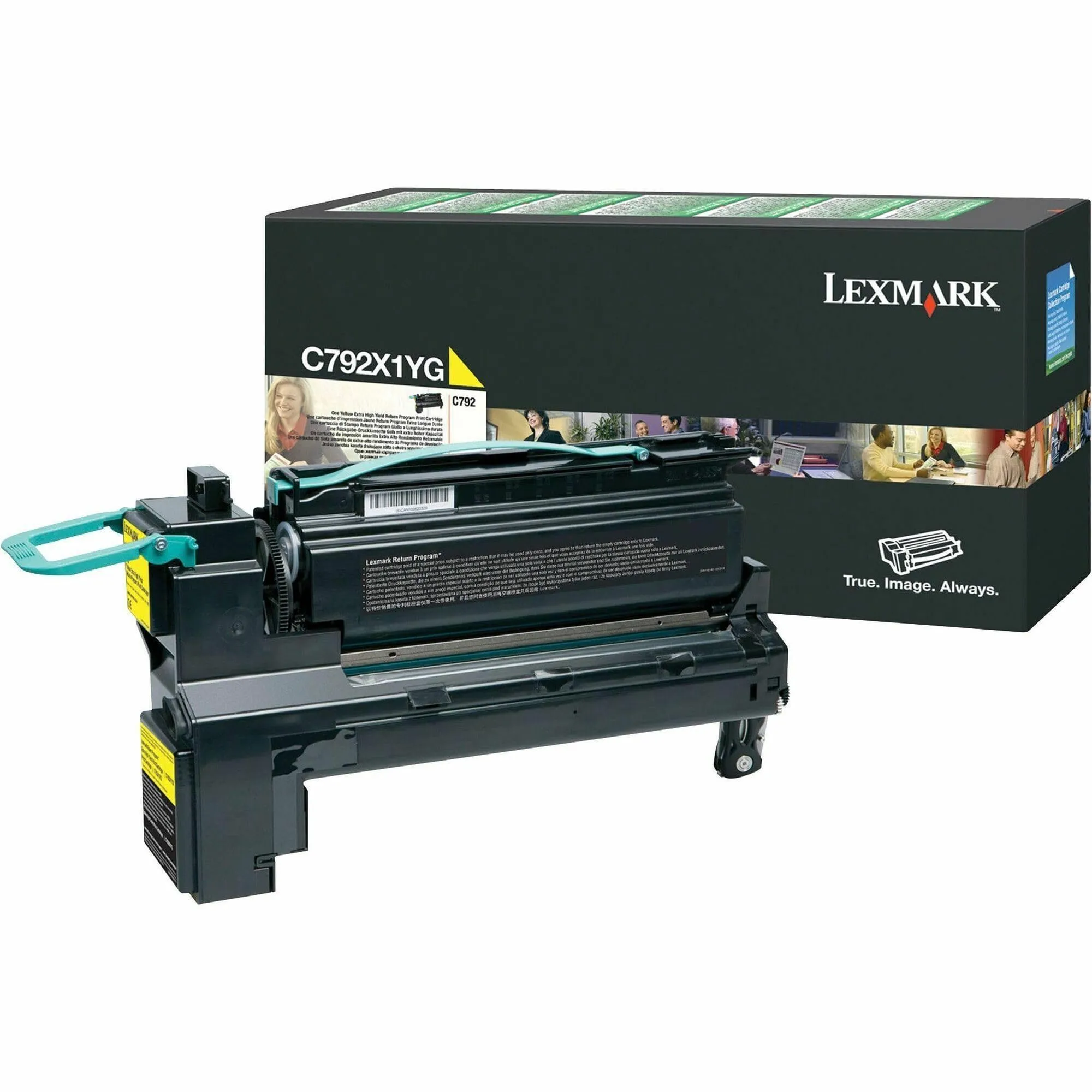 Lexmark LEX C792X1YG — Lexmark C792X1YG Laser Toner Cartridge - Yellow - 1 Each - 20000 Pages