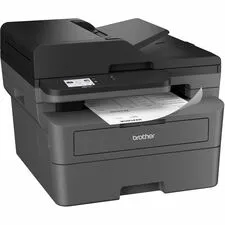 Brother BRT MFCL2820DW — Brother MFC-L2820DW Wireless Laser Multifunction Printer - Monochrome - Gray - Copier/Fax/Printer/Scanner - 34 ppm Mono Print - 1200 x 1200 dpi Print - Automatic Duplex Print - Up to 35000 Pages Monthly - Monochrome Scanner - 1200 x 1200 dpi Optical Scan - Ethernet - Wireless LAN - Apple AirPrint, Mopria, Brother Mobile Connect, Google Cloud Print - USB - For Plain Paper Print - 1 Each