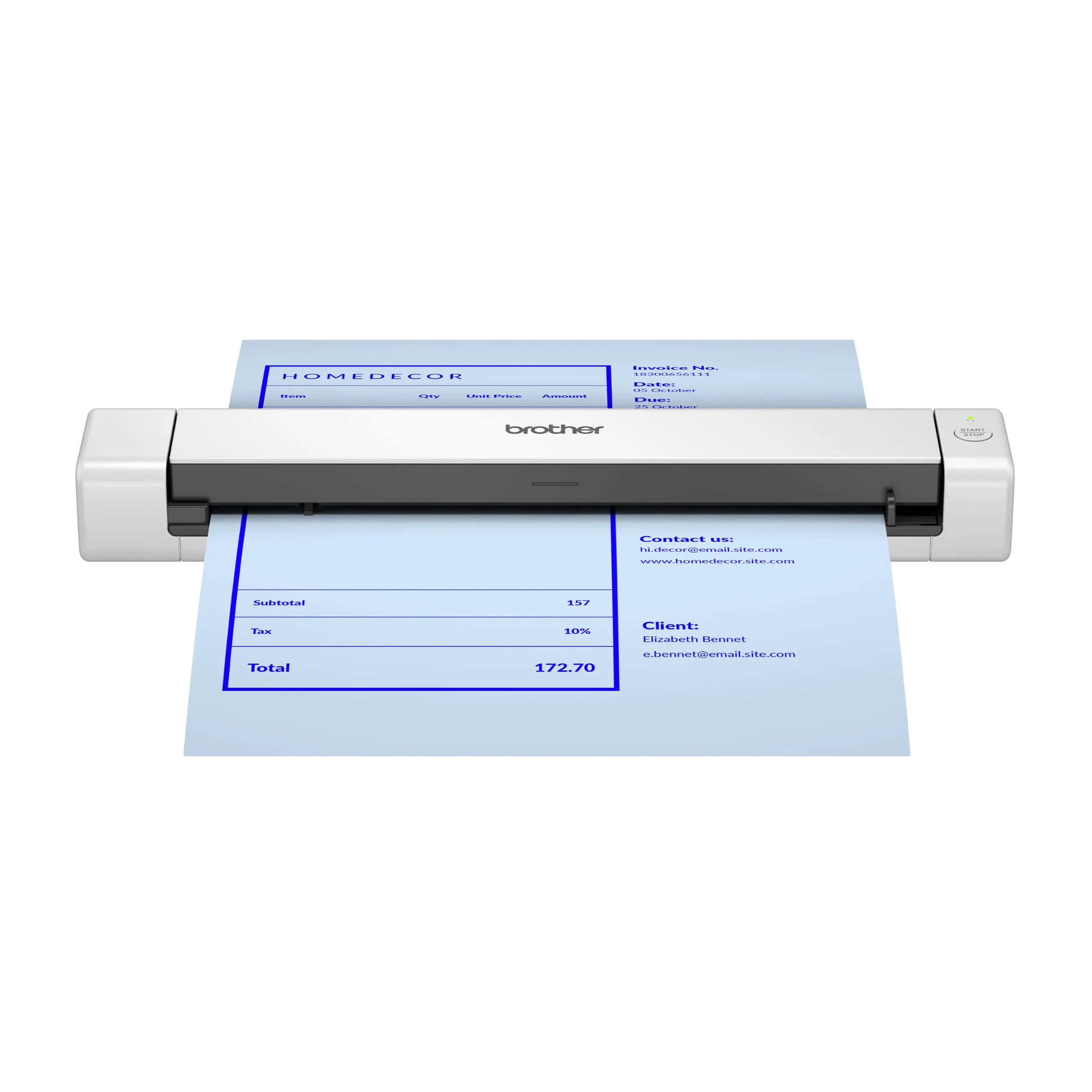 Brother DS640E — Brother DS640e Compact Mobile Document Scanner