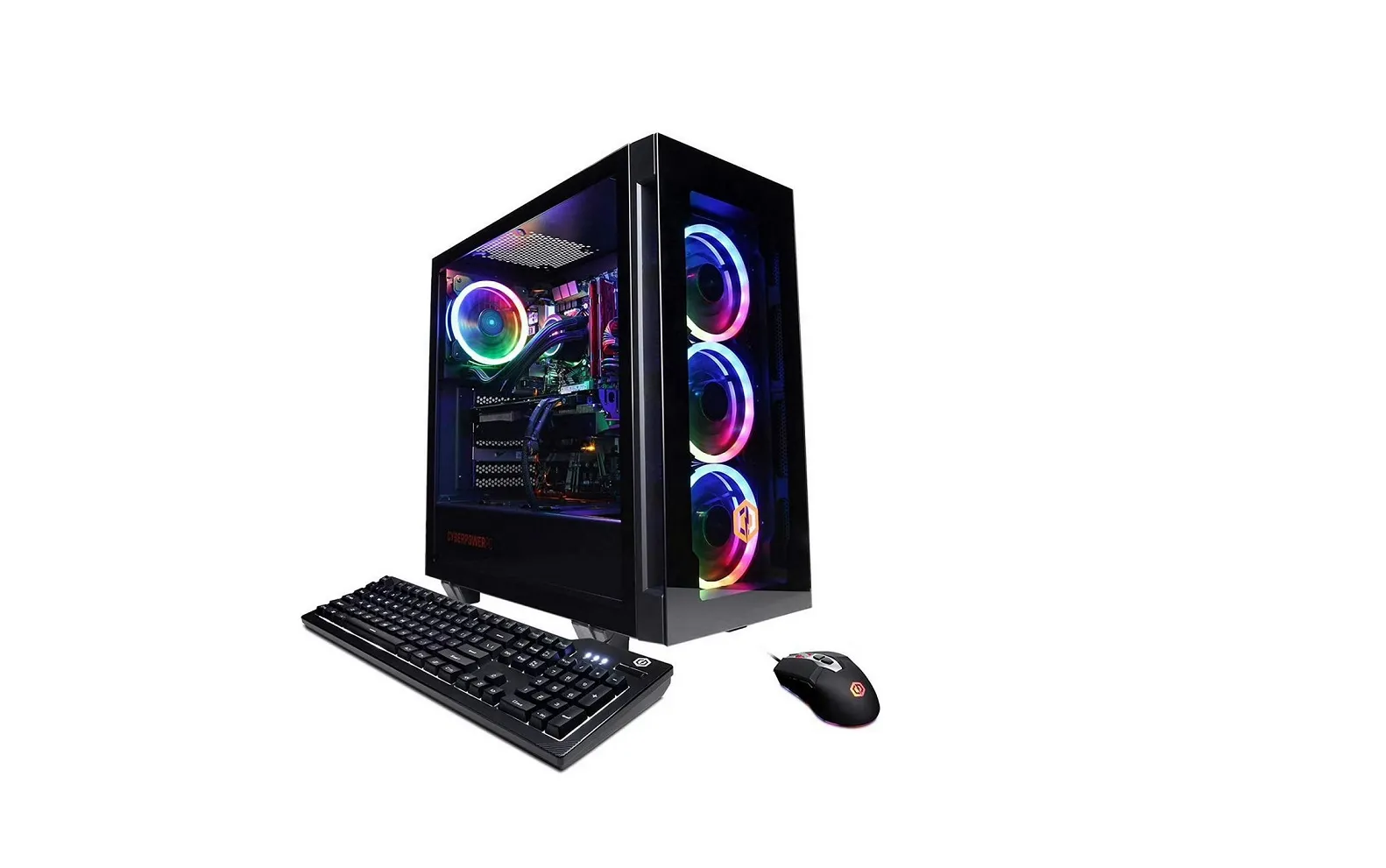 CYBERPOWERPC SLC6600SAMV2 — CyberPower PC Desktop Intel i7-14700F 16GB 1TB nVIDIA Rtx 4060 8GB W11H SLC6600SAMV2