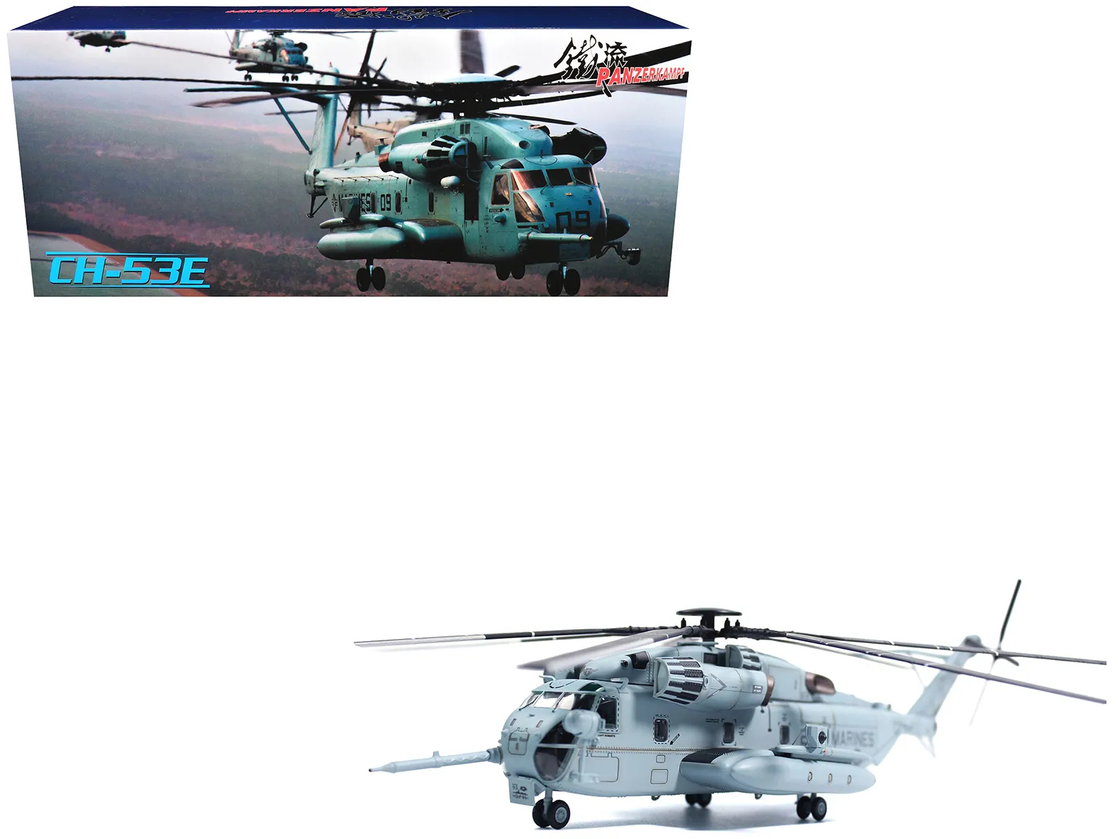 Panzerkampf 14060PA25 — Sikorsky CH-53E Super Stallion Helicopter #25 "162523 HMH-461 Ironhorse HMM-365 (Rein) 4th MEU (SOC) Kandahar Afghanistan Operation Enduring Freedom" (2008) United States Marine Corps 1/72 Diecast Model by Panzerkampf