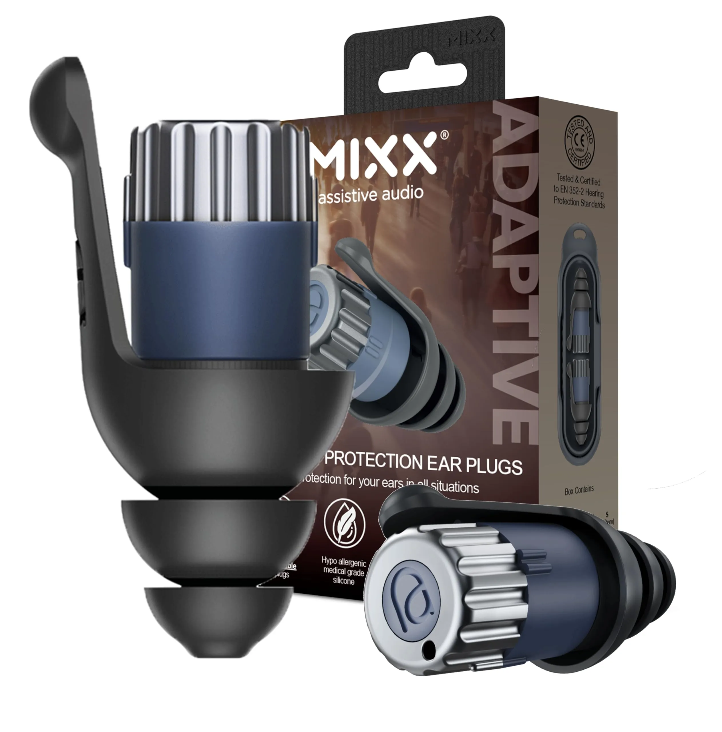 MIXX(R) USAA-ADA-NP-494 — ADAPTIVE HEARING EAR PLUG