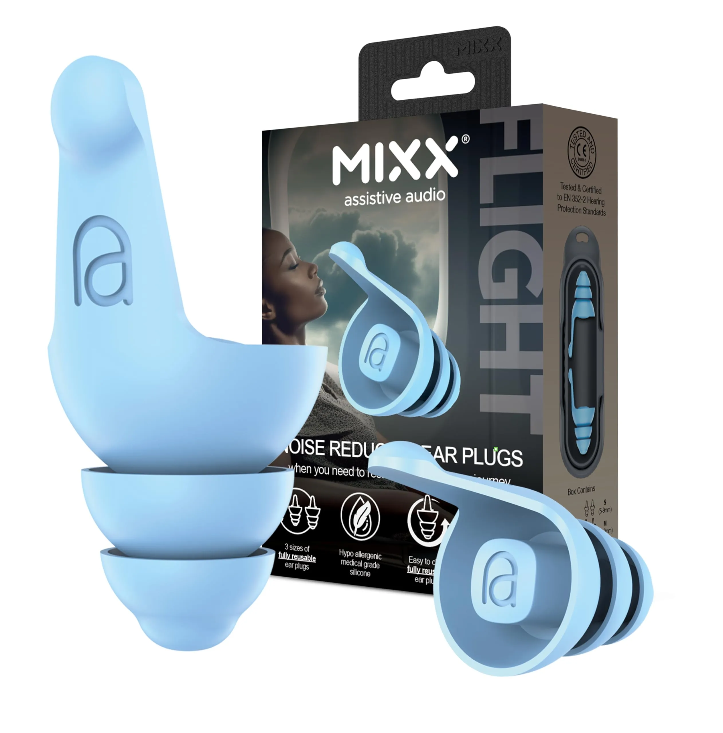 MIXX(R) USAA-FLI-NP-498 — FLIGHT NR EAR PLUG