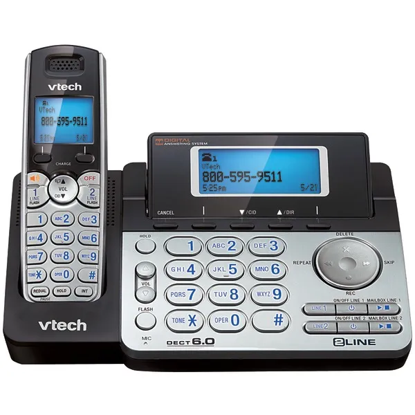 AT&T VTE DS6151 — DECT 6.0 2-LN CRDLESS PHN